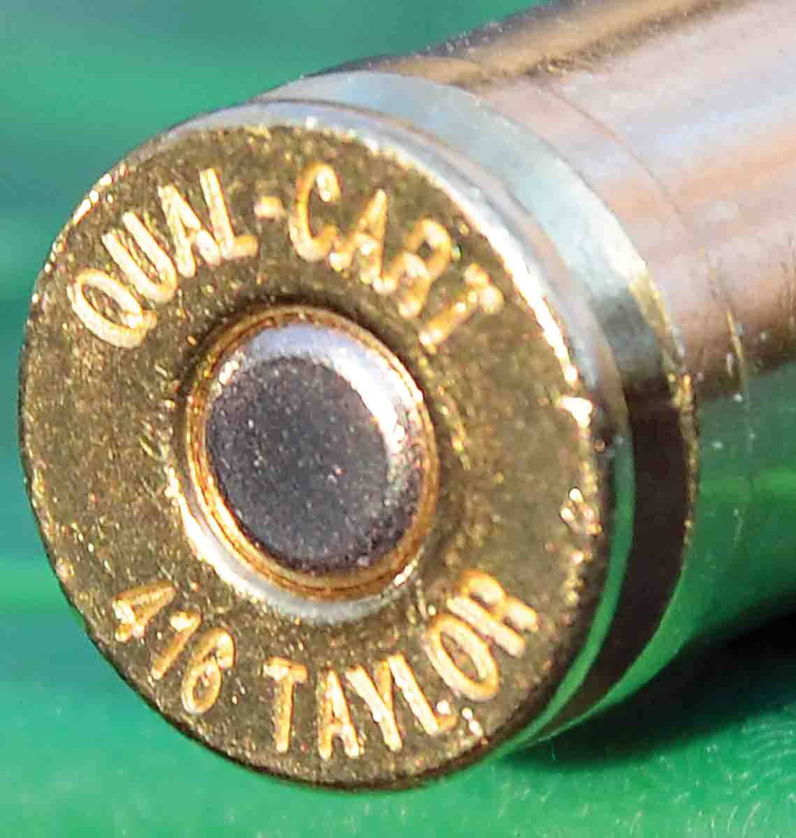 Using cases from Quality Cartridge with the .416 Taylor headstamp can avoid the possibility of being hassled by custom officers in some African countries, due to different caliber markings on the barrel of a rifle and the ammunition accompanying it.